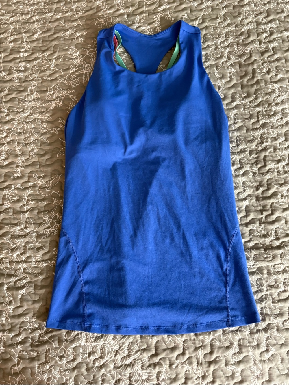 Fabletics Periwinkle Blue Racerback Tank